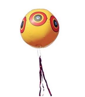 Bird Scare Eye Balloon (Yellow) 